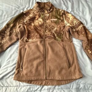 Magellan Outdoors Women's Brown Camouflage Utility Jacket